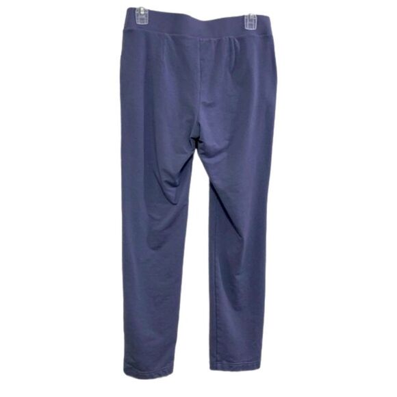 PURE JILL AFFINITY FRENCH TERRY SLIM LEG PANT WOMEN XSP LAVENDER ELASTIC W - Picture 2 of 11
